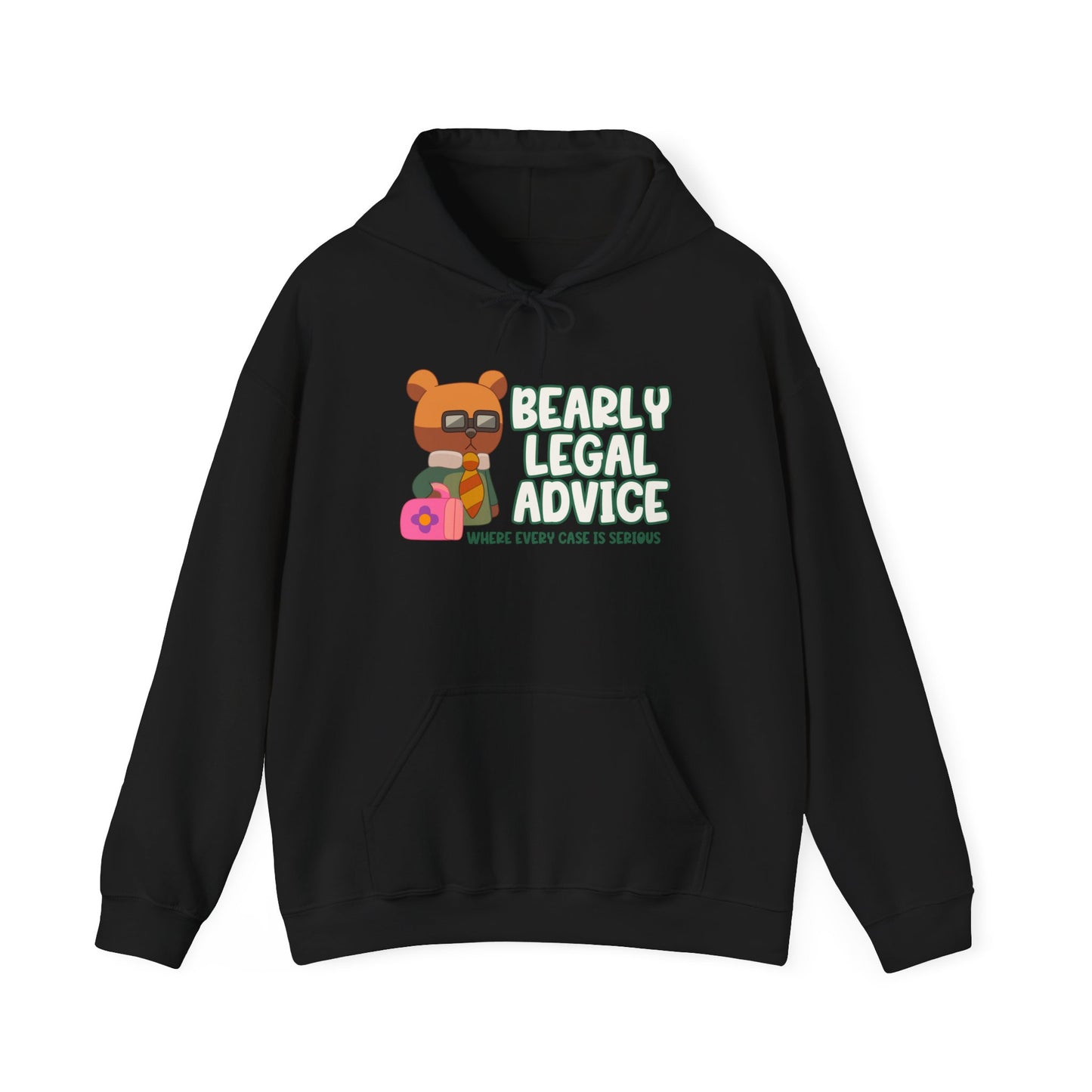 "Bearly Legal Advice" Hooded Sweatshirt