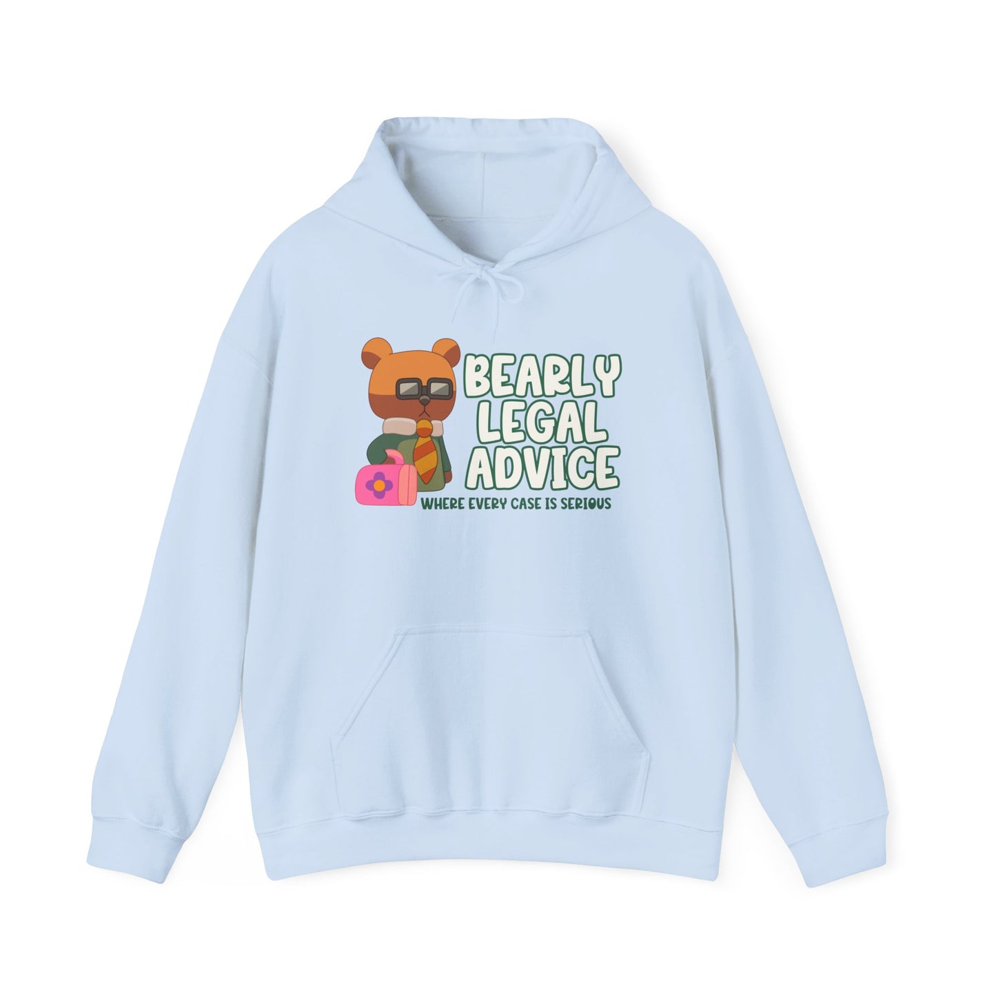 "Bearly Legal Advice" Hooded Sweatshirt