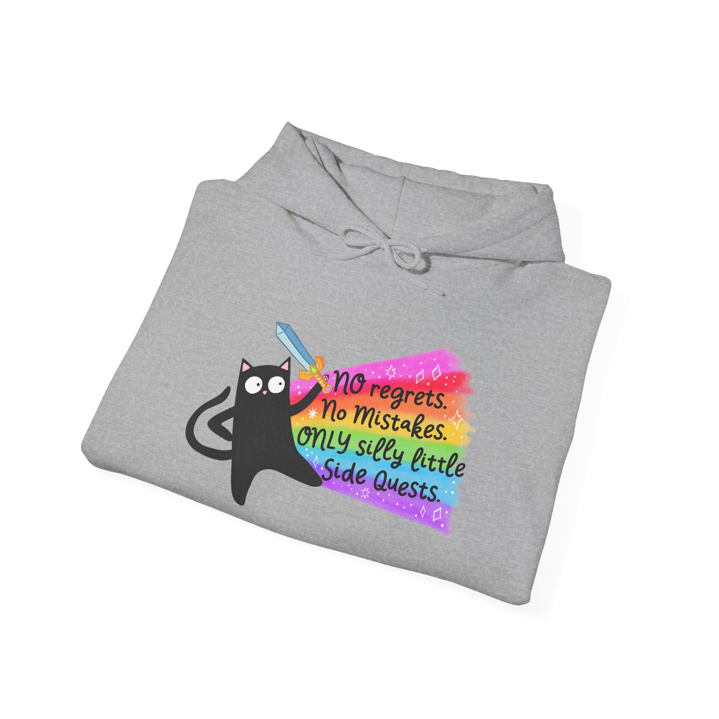 No Regrets, No Mistakes, Silly Little Side Quests Hoodie