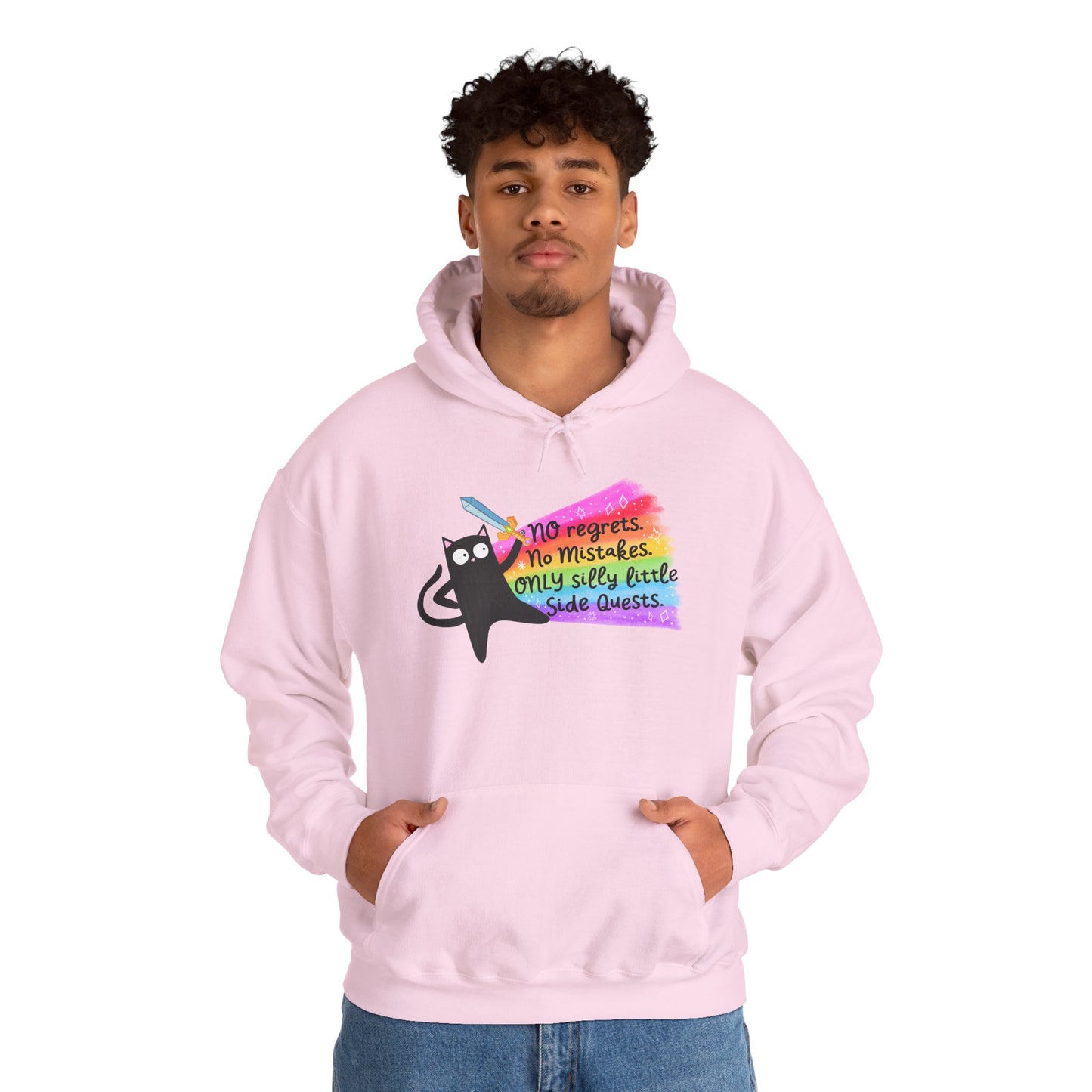 No Regrets, No Mistakes, Silly Little Side Quests Hoodie
