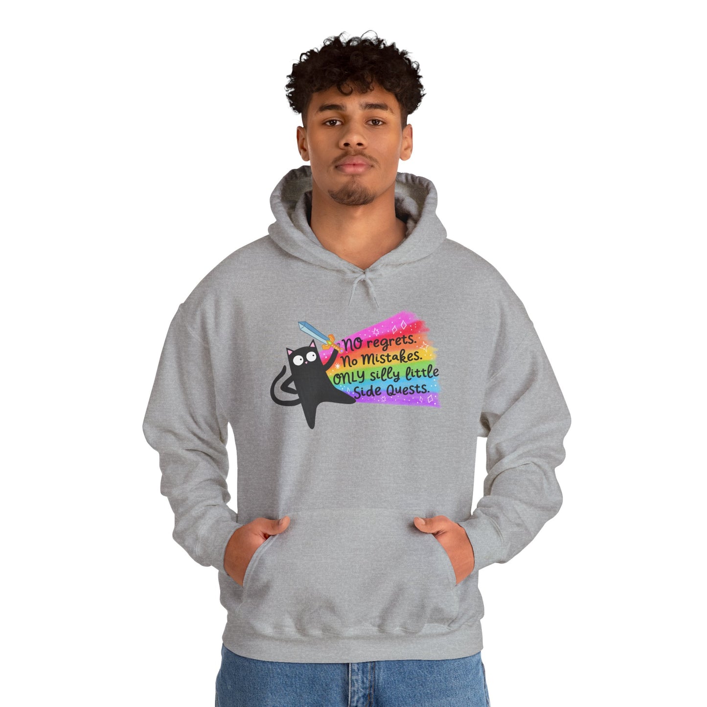 No Regrets, No Mistakes, Silly Little Side Quests Hoodie