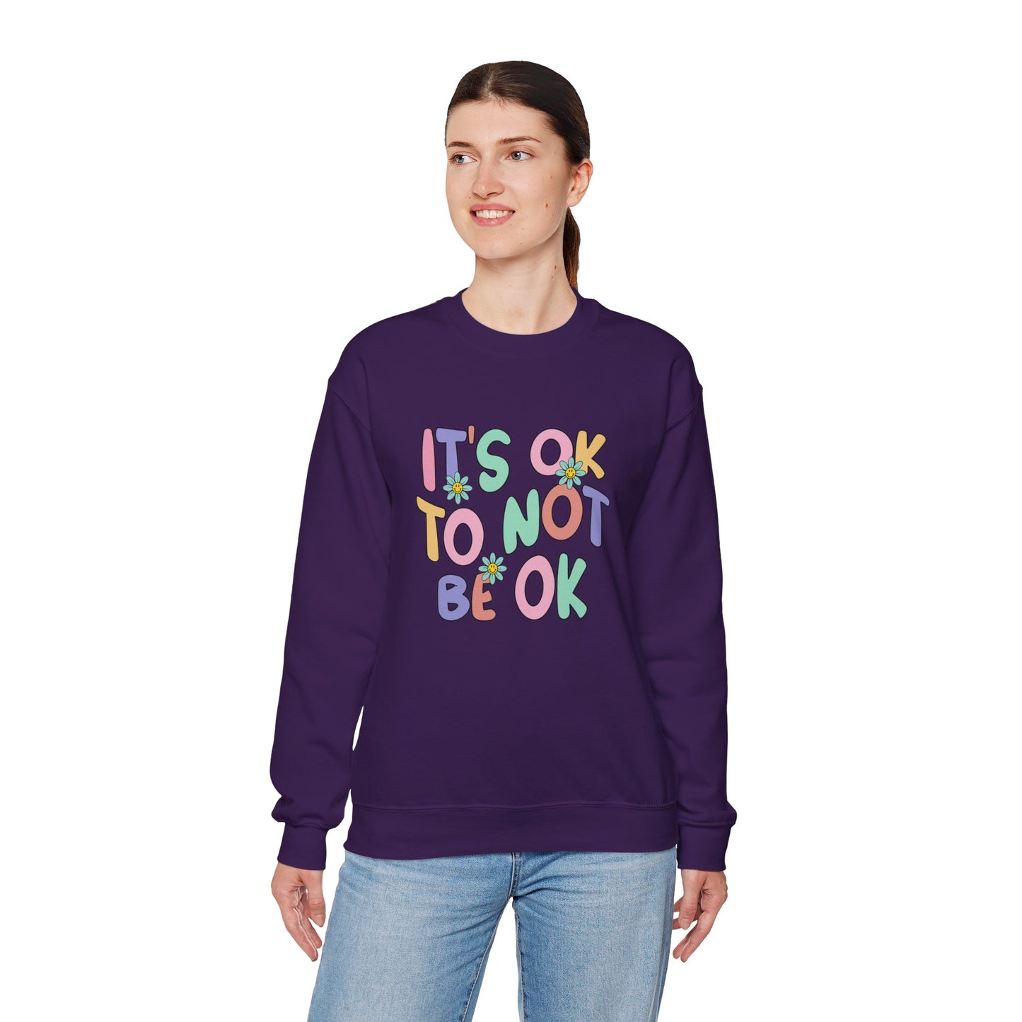 It's OK Not to Be OK Crewneck Sweatshirt