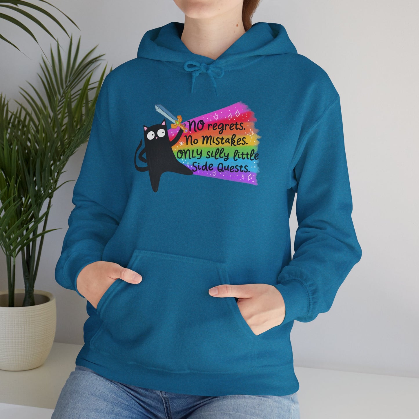 No Regrets, No Mistakes, Silly Little Side Quests Hoodie