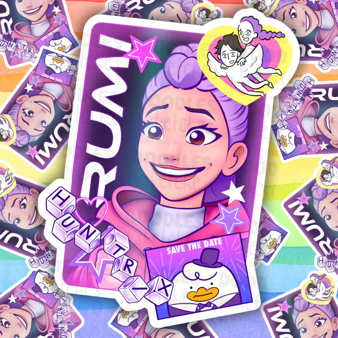 Hunter Cards Sticker Set