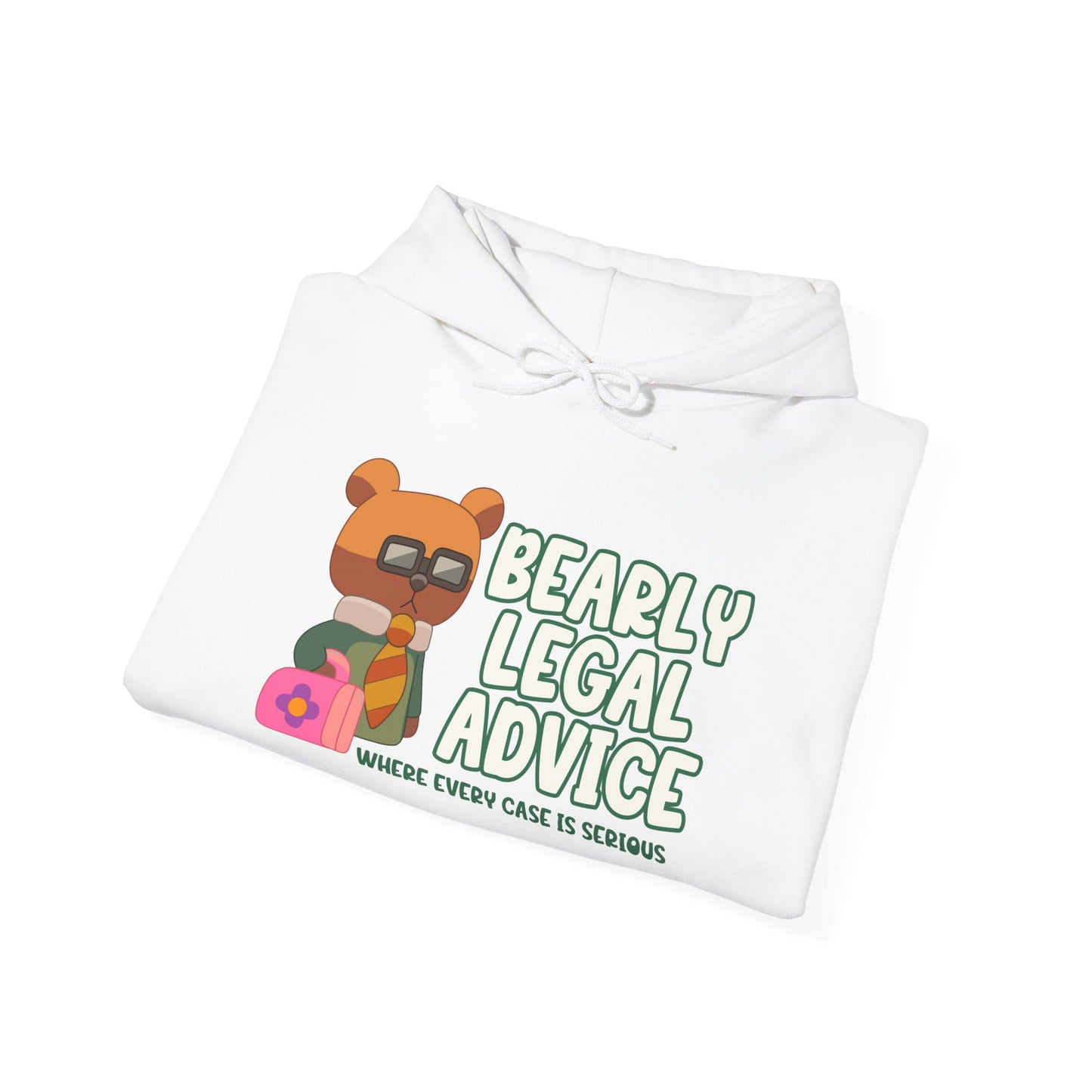 "Bearly Legal Advice" Hooded Sweatshirt