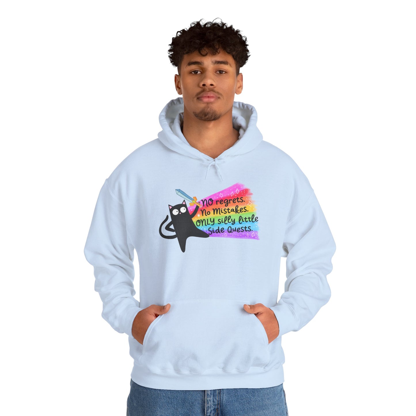 No Regrets, No Mistakes, Silly Little Side Quests Hoodie