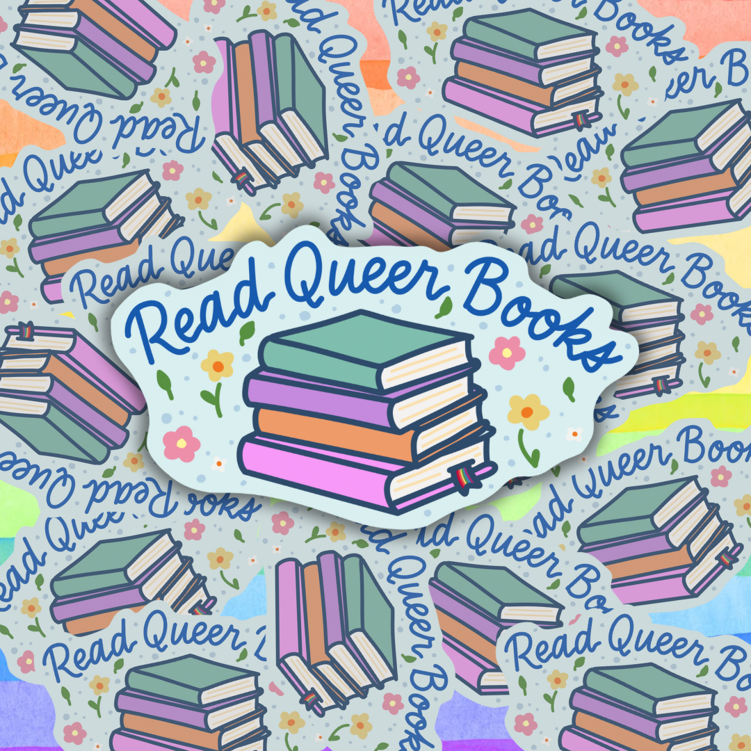 Read Queer Books Sticker