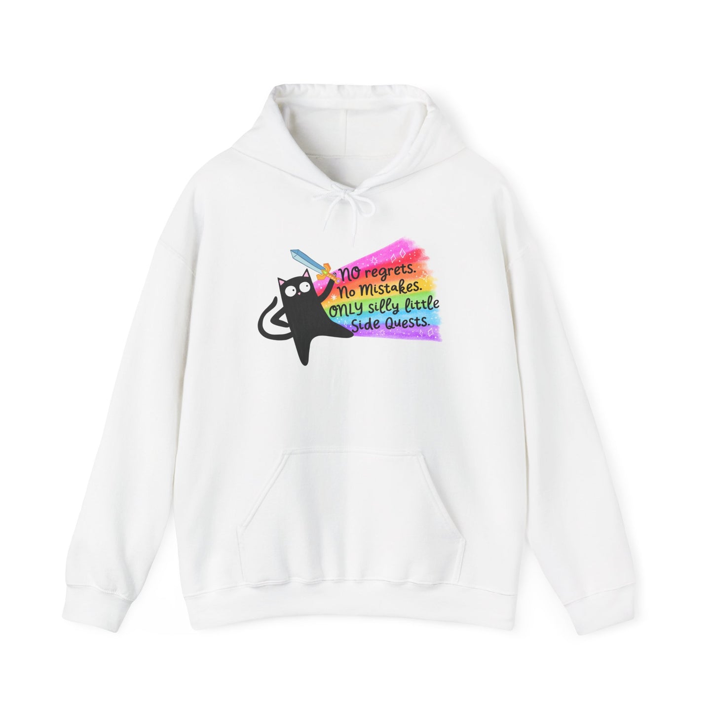 No Regrets, No Mistakes, Silly Little Side Quests Hoodie