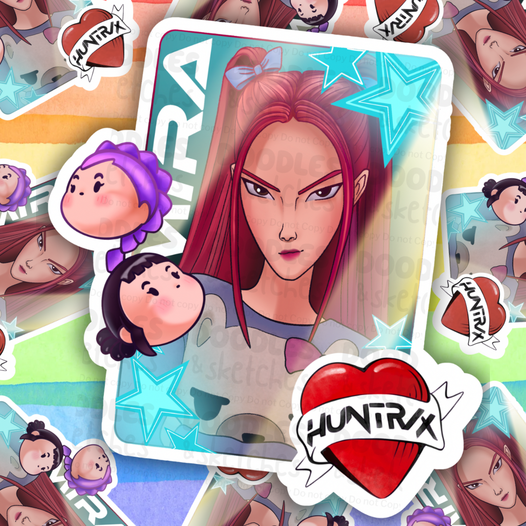Hunter Cards Sticker Set