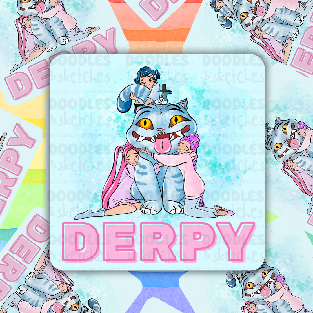 Demons & Hunters Stickers (Singles & Set)