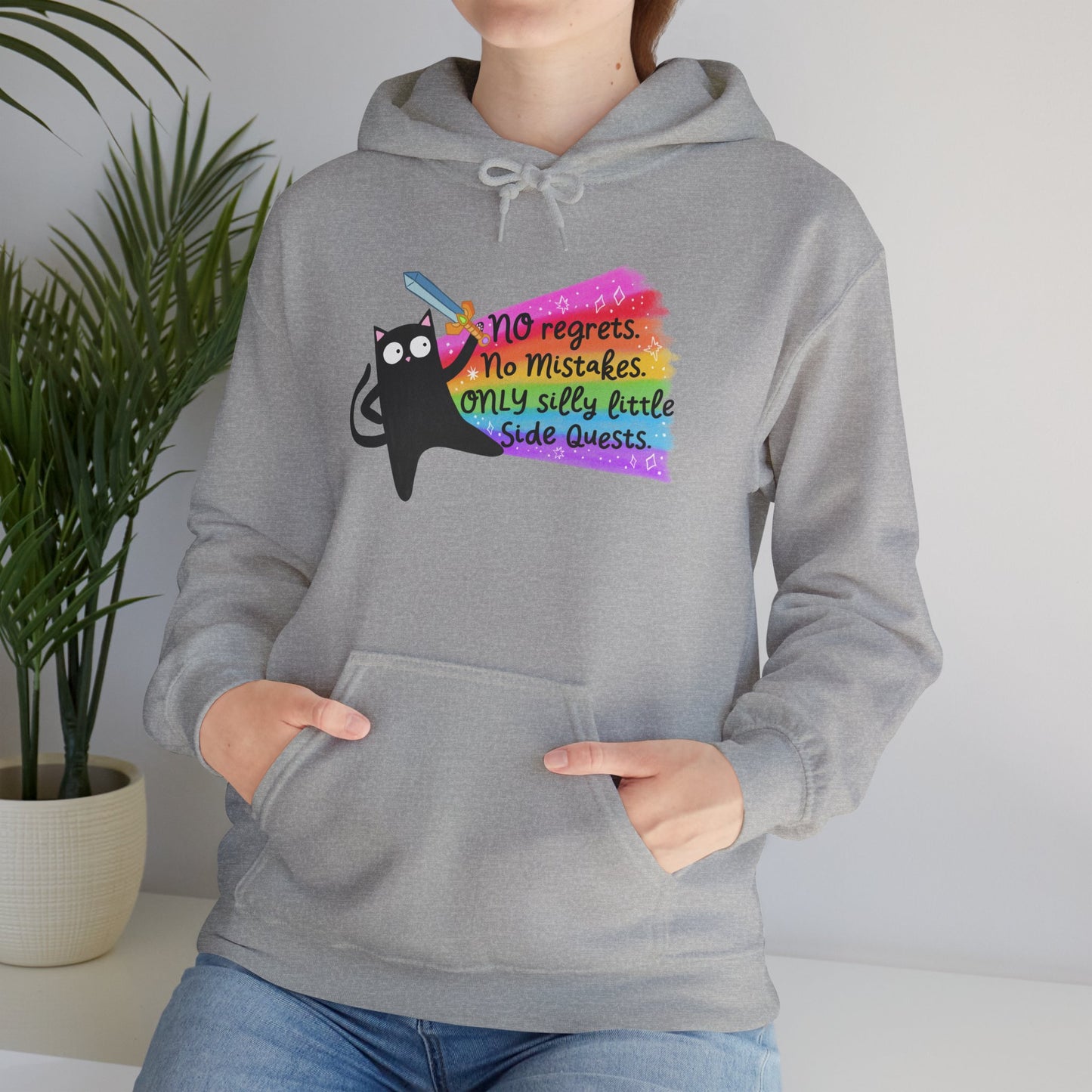 No Regrets, No Mistakes, Silly Little Side Quests Hoodie