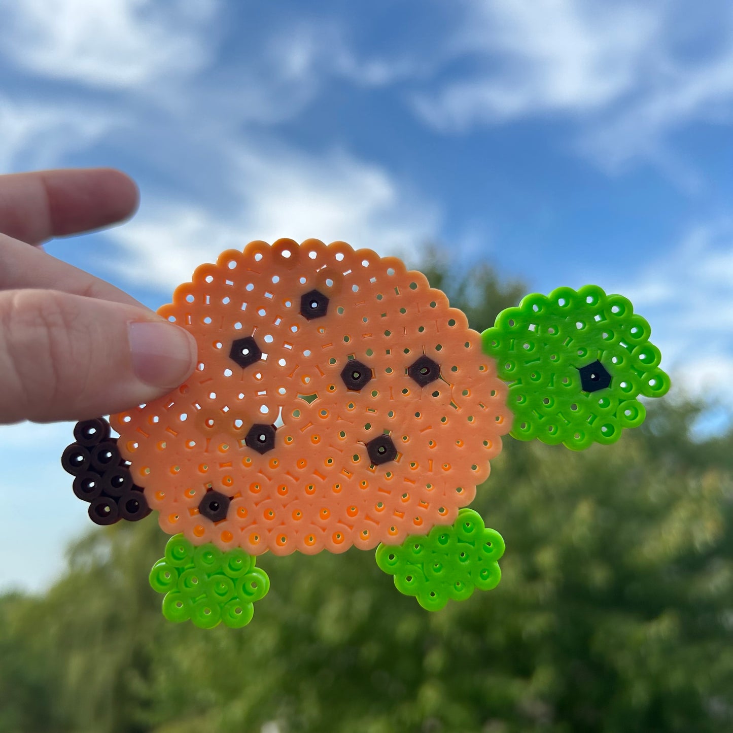 Turtle Perler Bead Magnets