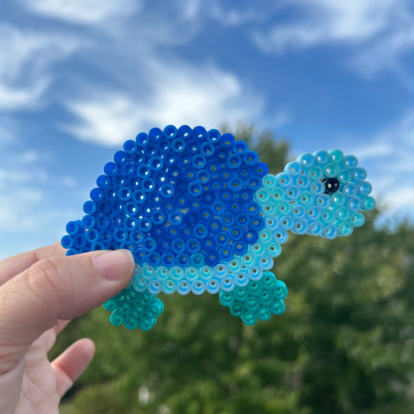 Turtle Perler Bead Magnets