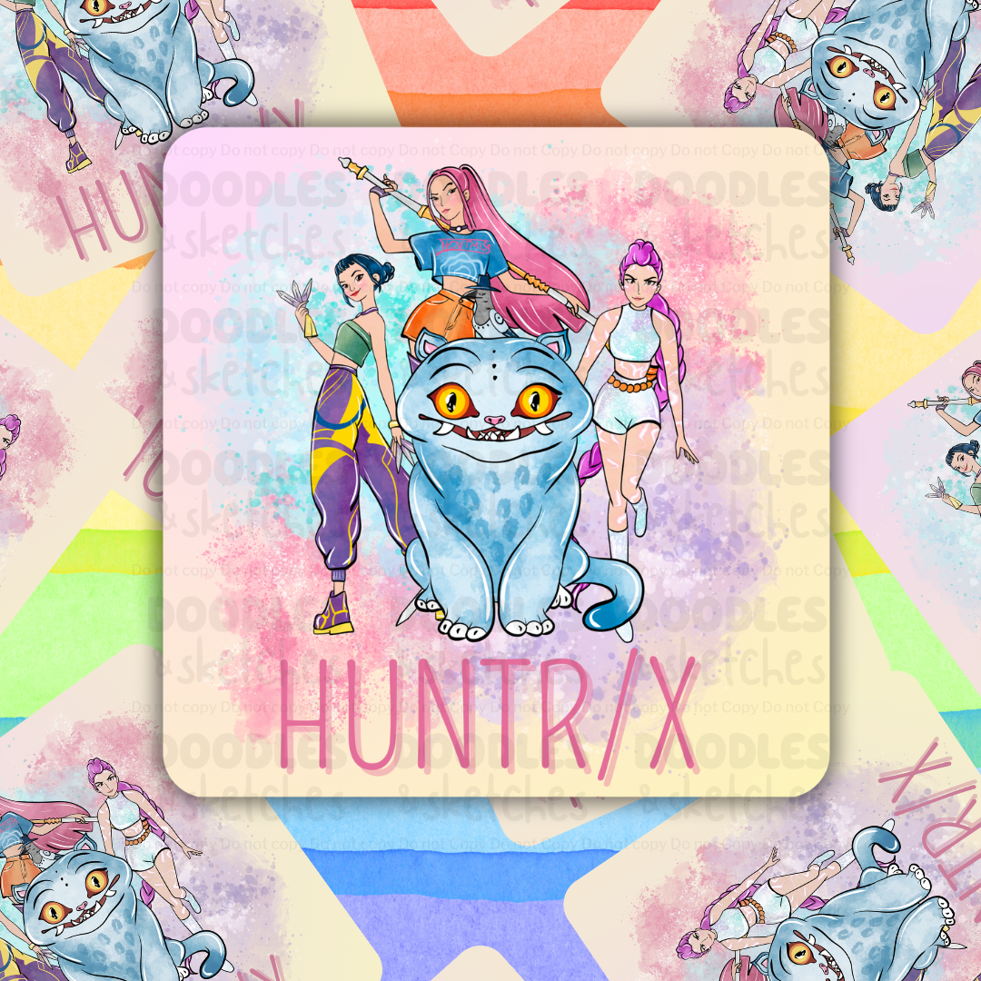 Demons & Hunters Stickers (Singles & Set)