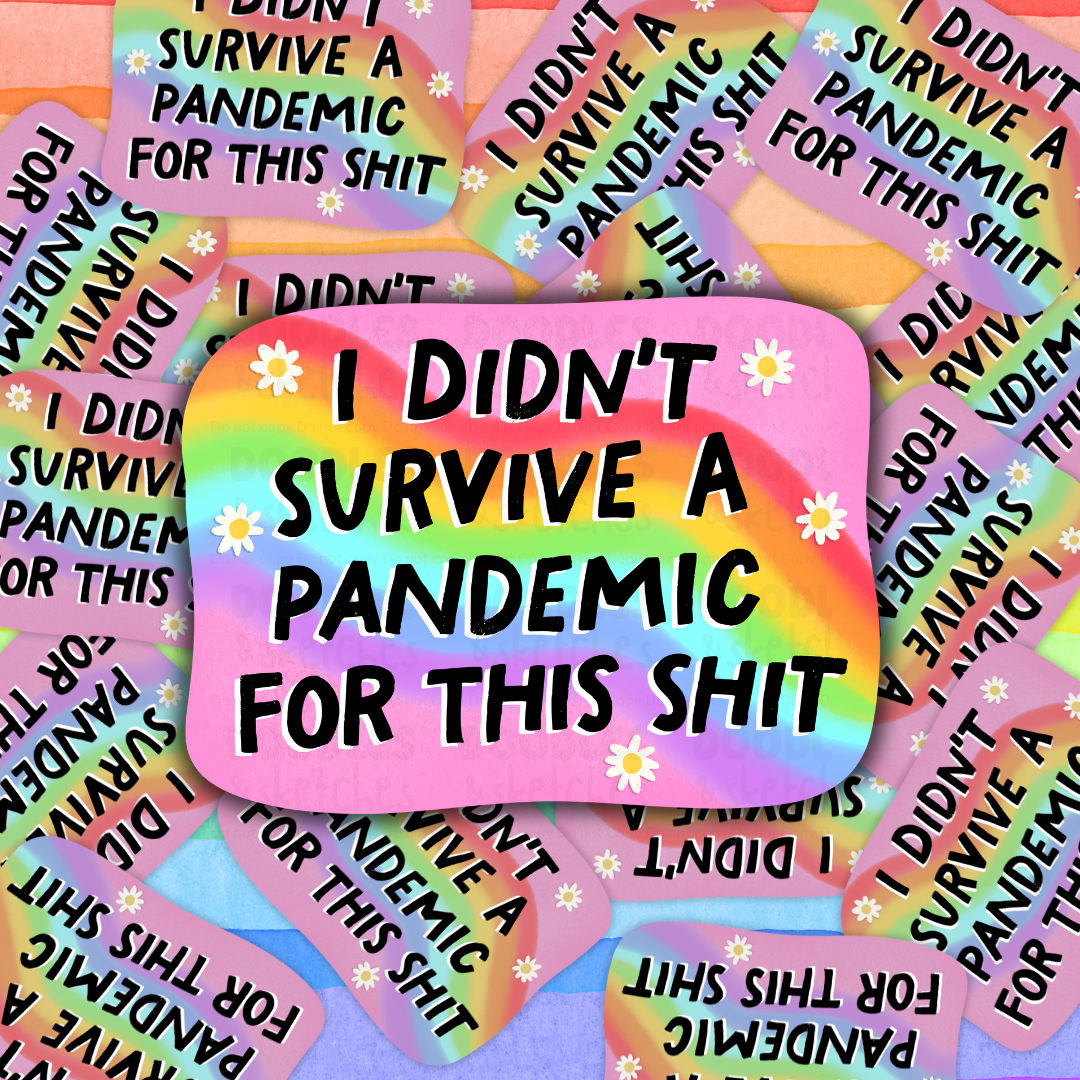 Survive a Pandemic Sticker