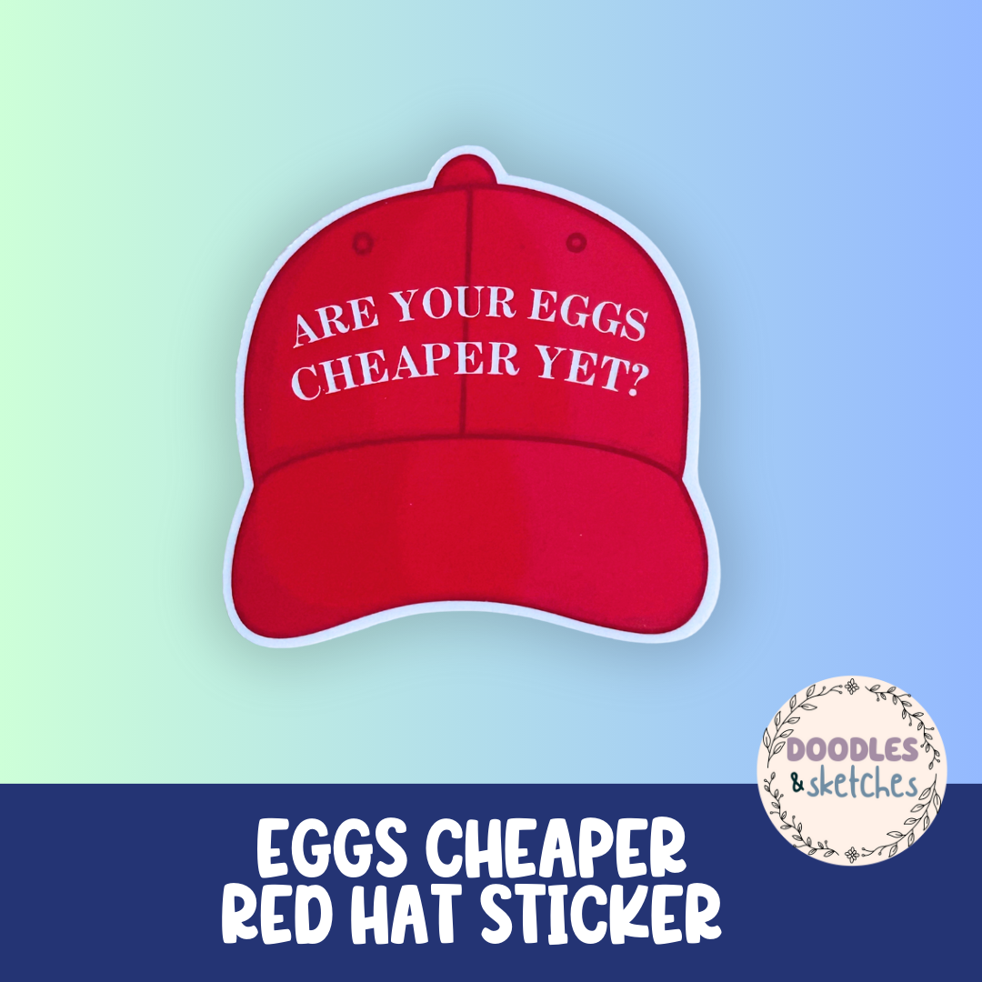 Funny Red Hat Stickers- Individuals and Set Available