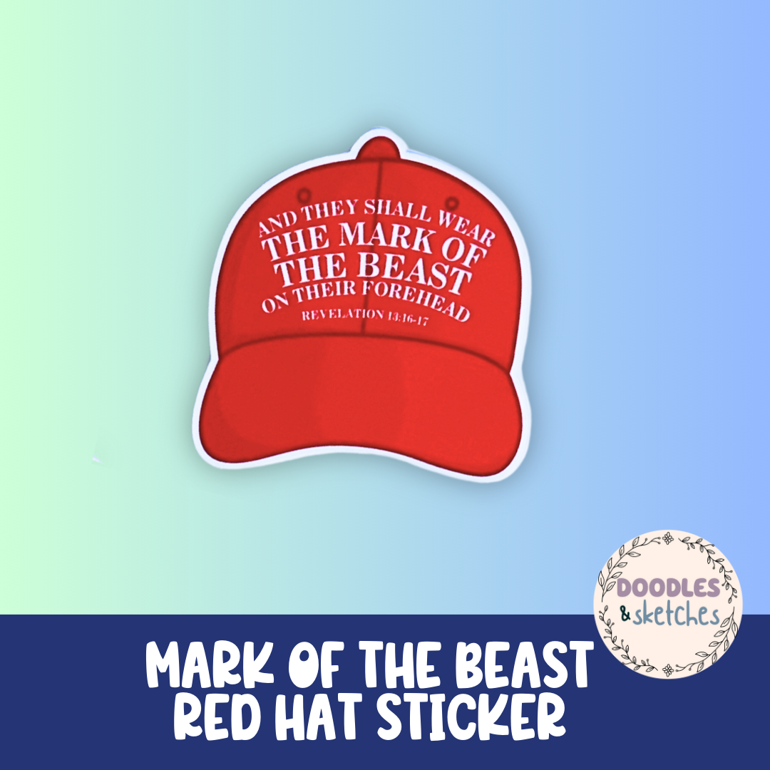 Funny Red Hat Stickers- Individuals and Set Available