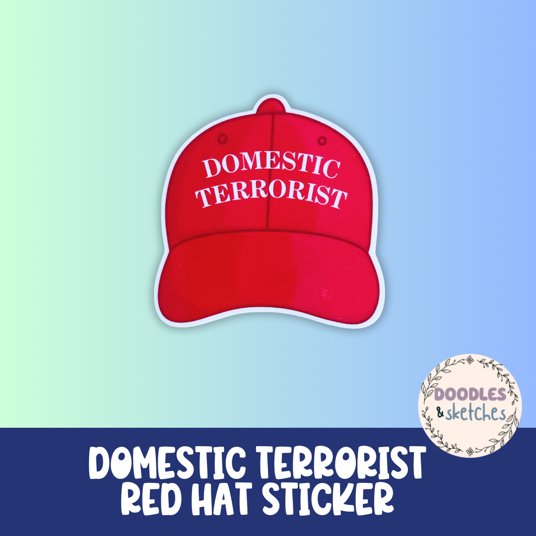 Funny Red Hat Stickers- Individuals and Set Available
