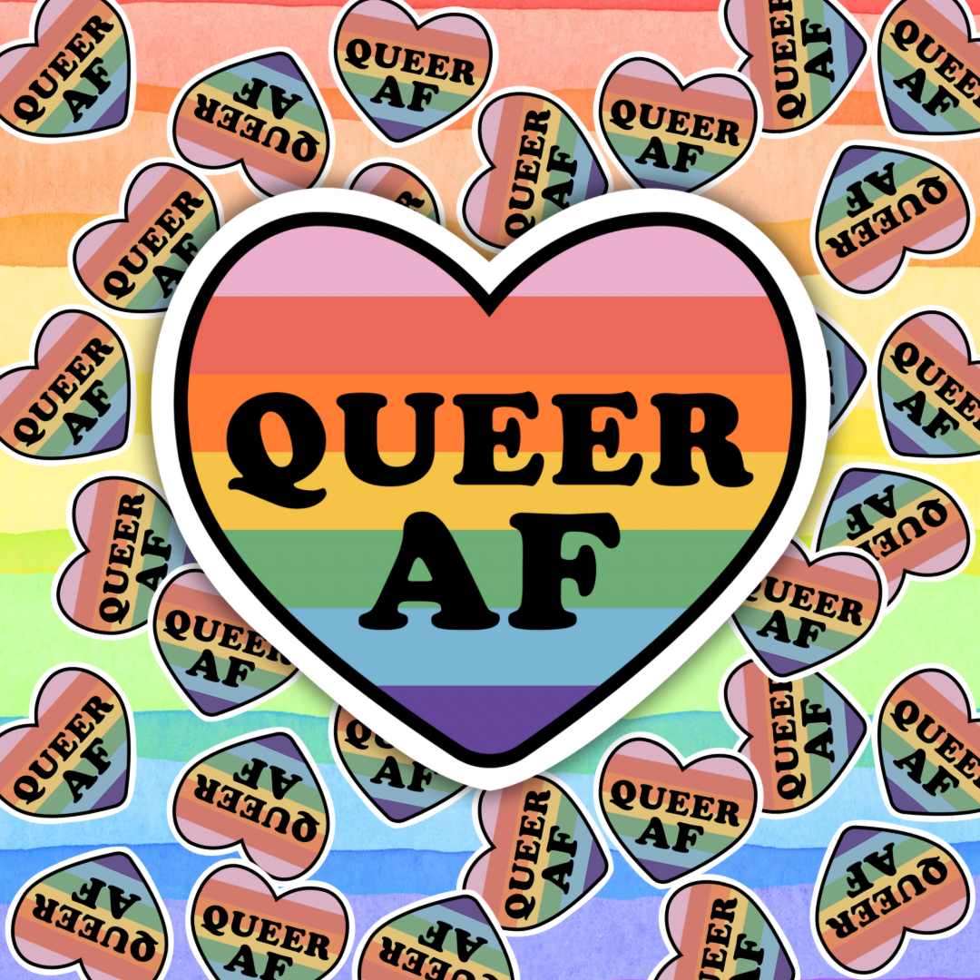 Queer AF Sticker