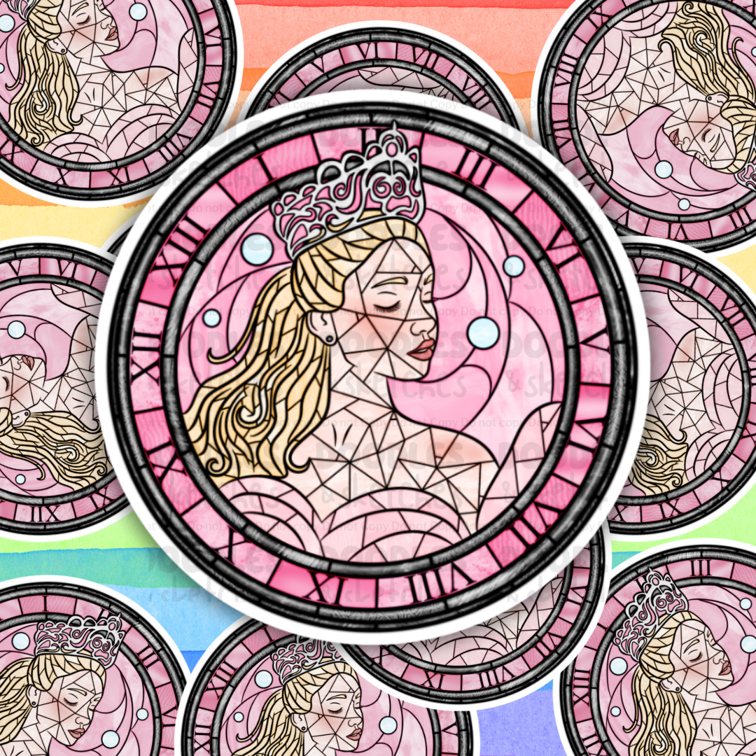 Witches Stained Glass (individuals & set of 2 available)