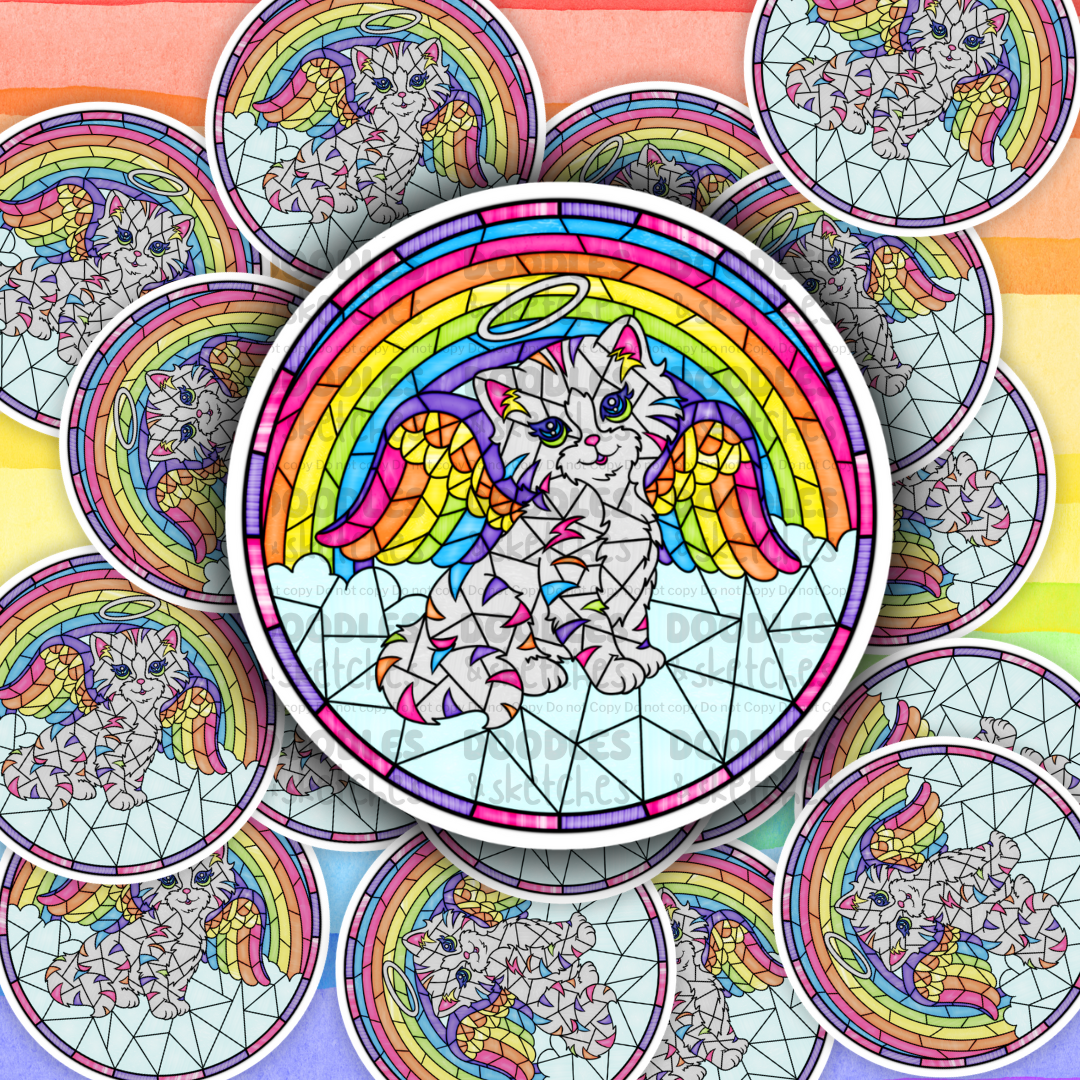 Nostalgia Stained Glass Sticker Set (All 8 Designs!)