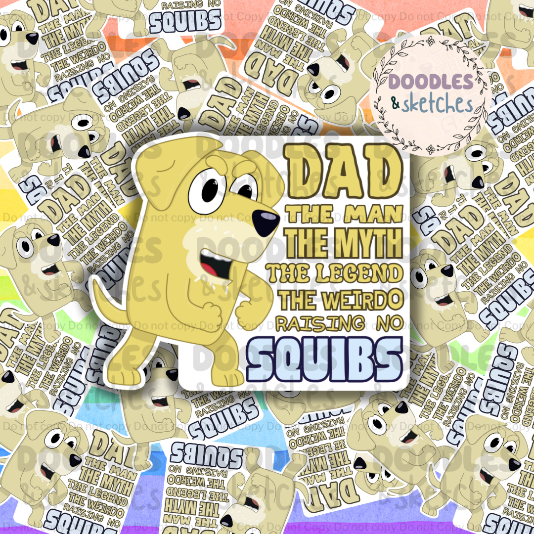 'No Squibs' Sticker