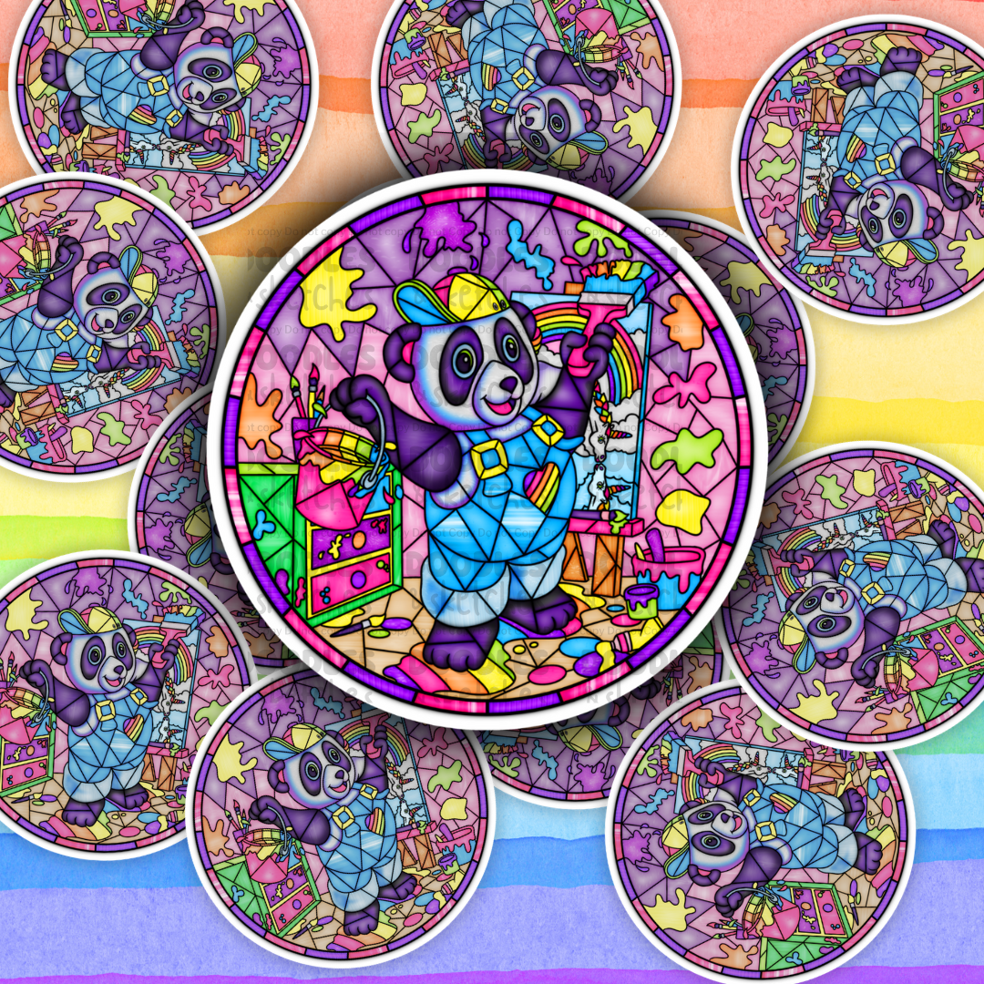 Nostalgia Stained Glass Sticker Set (All 8 Designs!)
