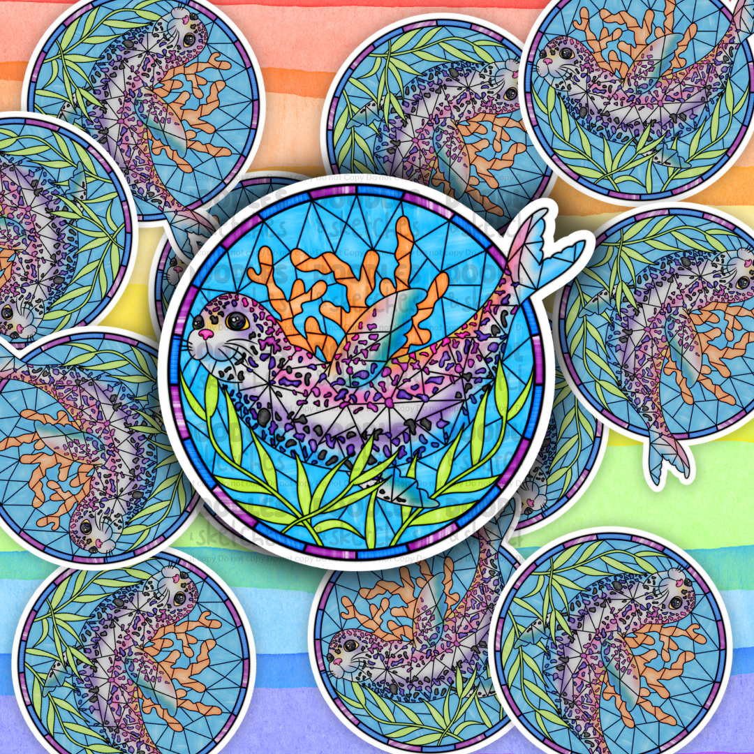 Nostalgia Stained Glass Sticker Set (All 8 Designs!)