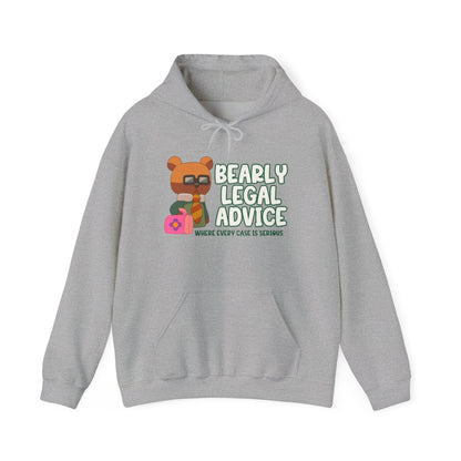 "Bearly Legal Advice" Hooded Sweatshirt