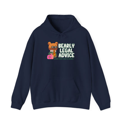 "Bearly Legal Advice" Hooded Sweatshirt