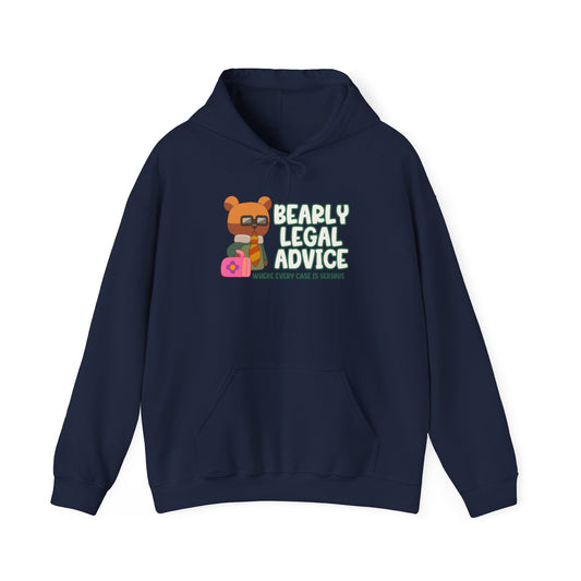 "Bearly Legal Advice" Hooded Sweatshirt