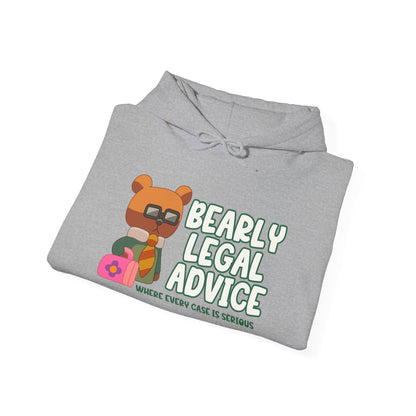 "Bearly Legal Advice" Hooded Sweatshirt