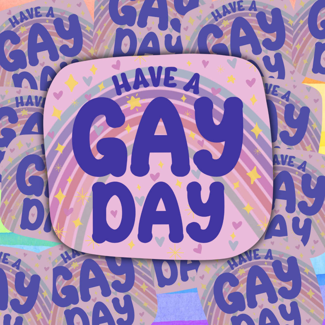Gay Day Sticker