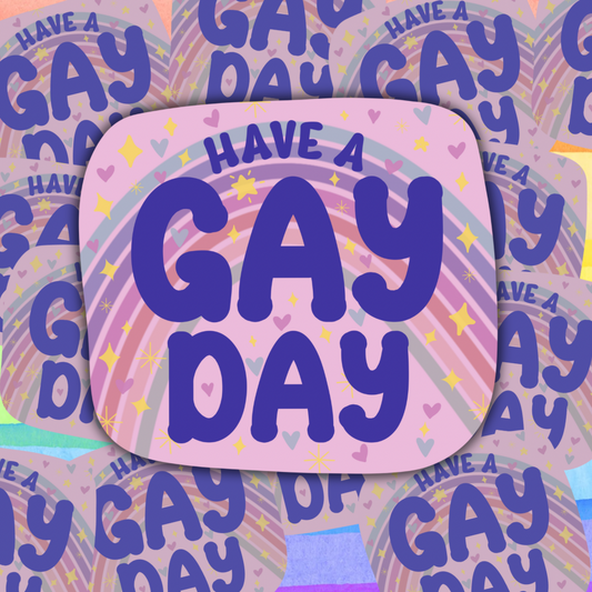 Gay Day Sticker