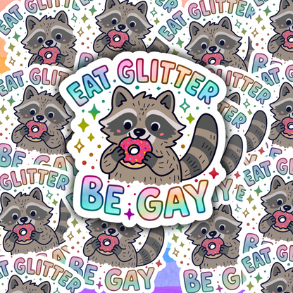 Eat Glitter Sticker