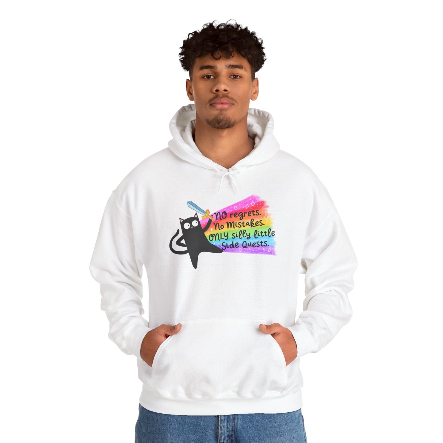 No Regrets, No Mistakes, Silly Little Side Quests Hoodie