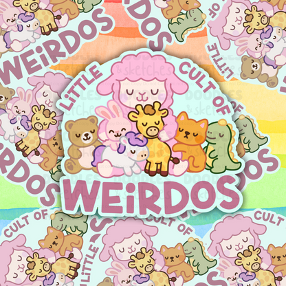 Little Cult of Weirdos Sticker