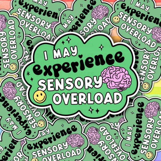 Sensory Overload Sticker