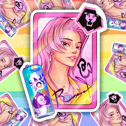 Demon Cards Sticker Set