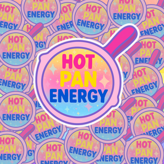 Hot Pan Energy Sticker