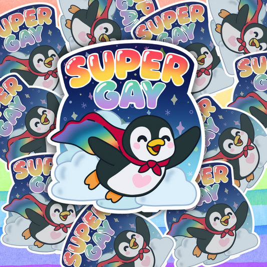 Super Gay Sticker