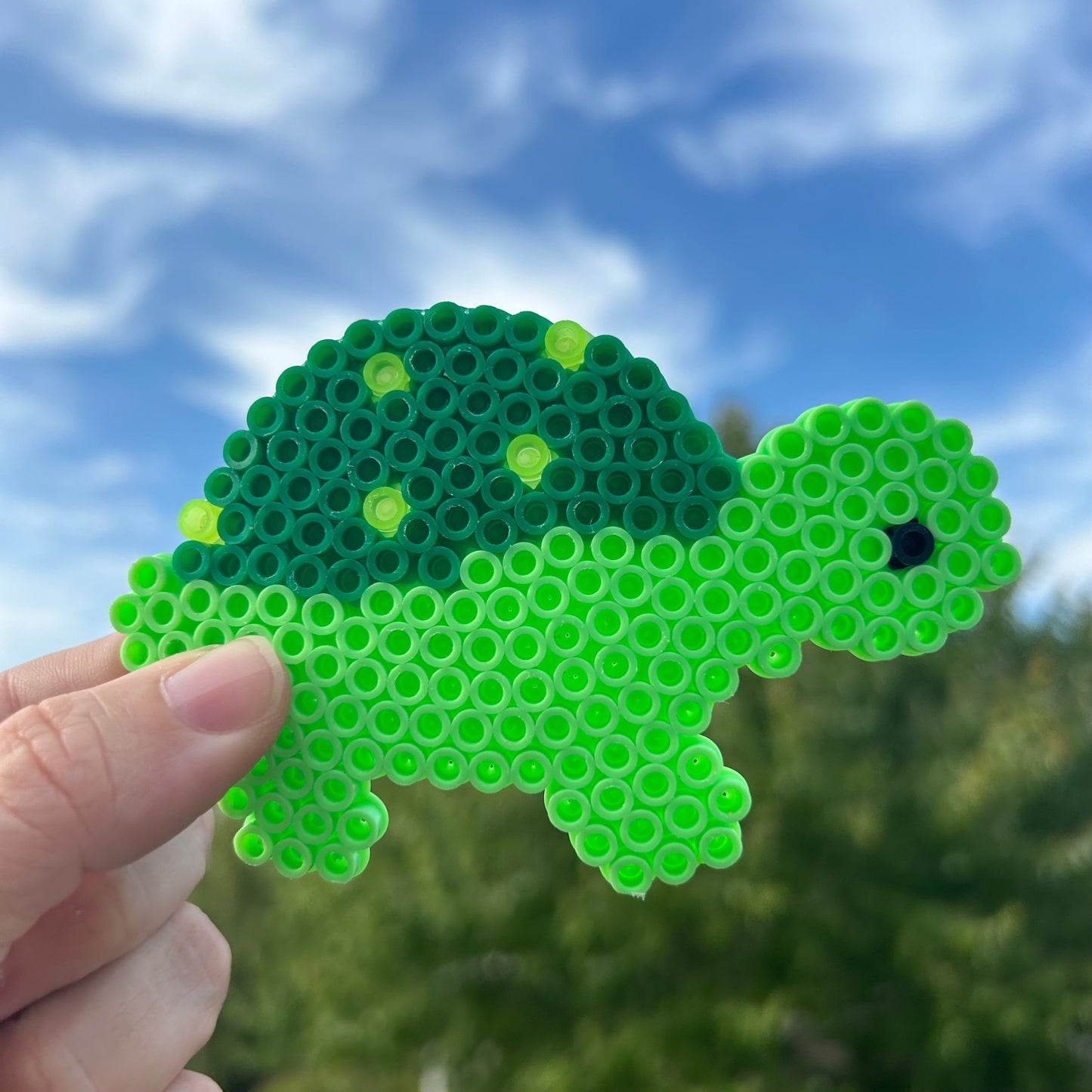 Turtle Perler Bead Magnets