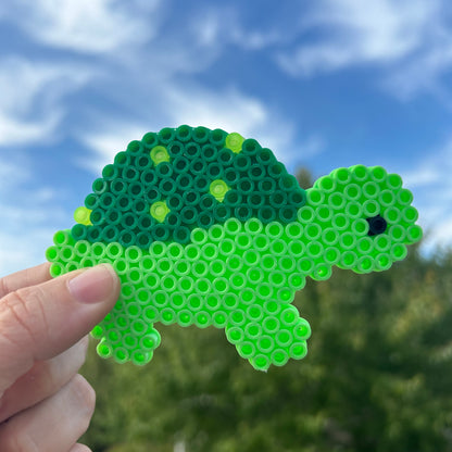Turtle Perler Bead Magnets