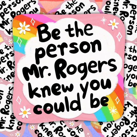 Mr. Rogers Sticker