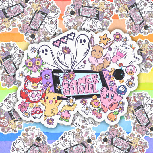 Gamer Ghoul Sticker