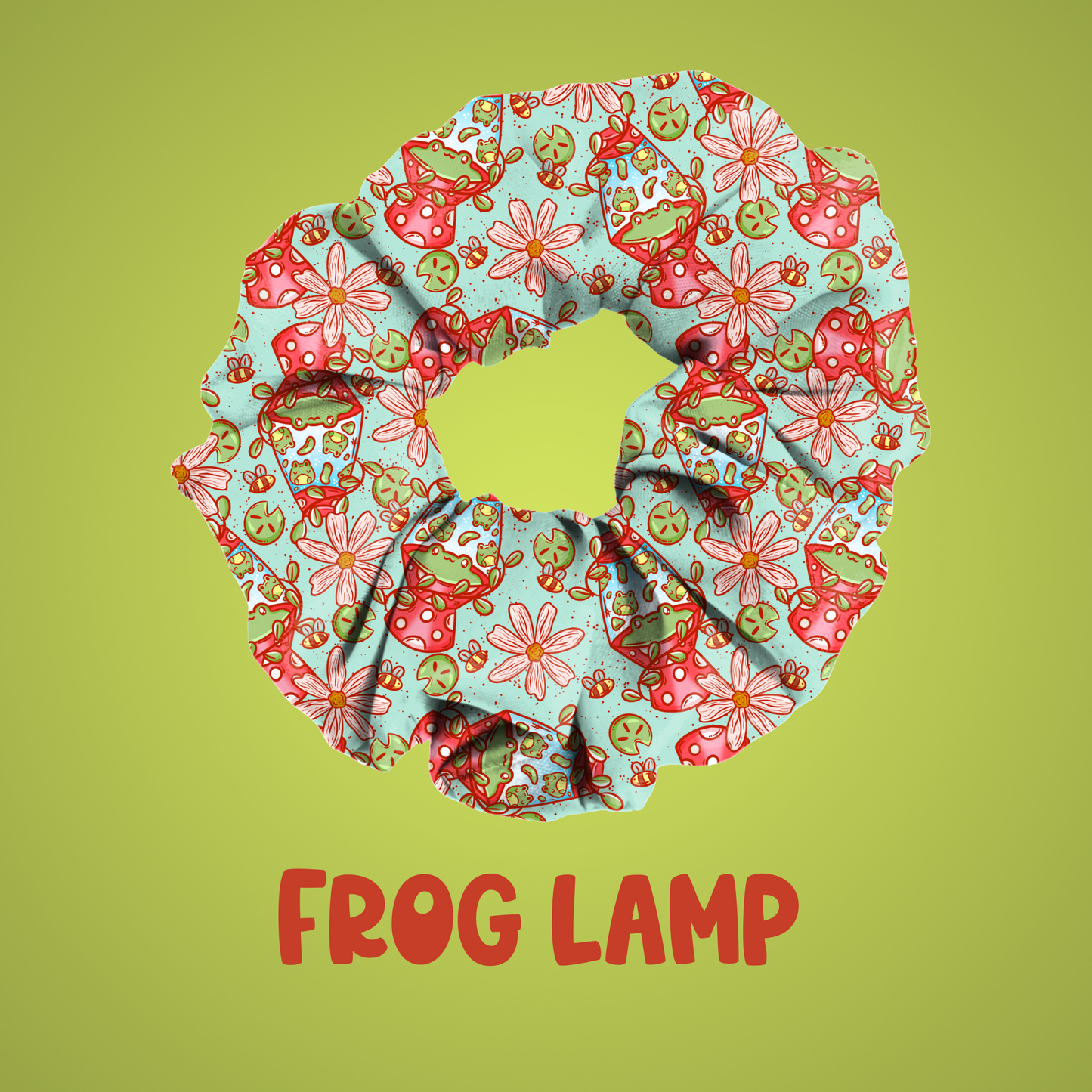 Frog Lamp – Scrunchie or Headband