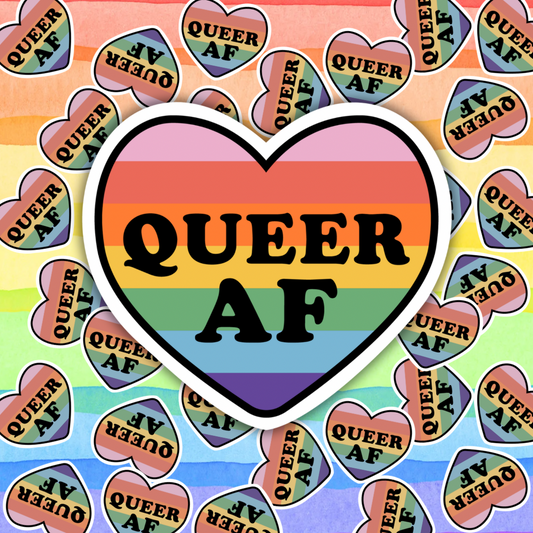 Queer AF Sticker