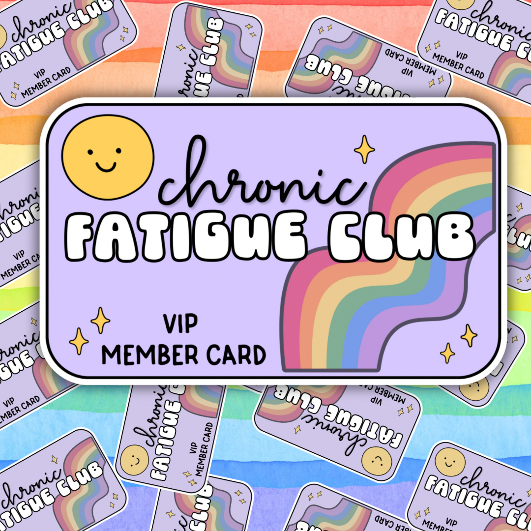Chronic Fatigue Club Sticker