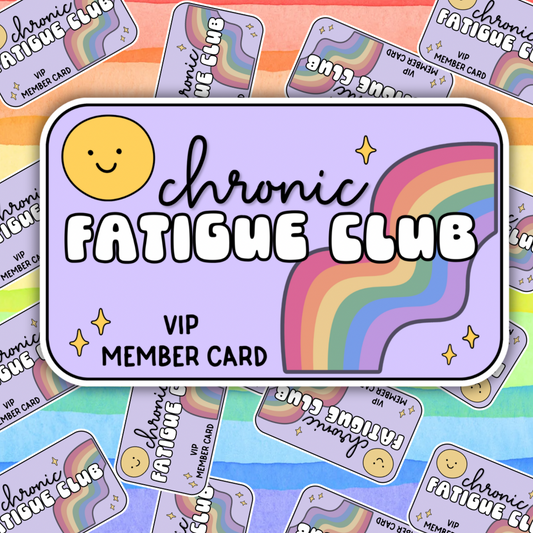Chronic Fatigue Club Sticker